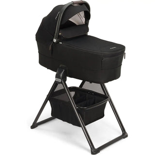 Nuna MIXX Series Bassinet + Stand Caviar/Chocolate - 1