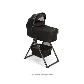 Nuna MIXX Series Bassinet + Stand Caviar/Chocolate - 3