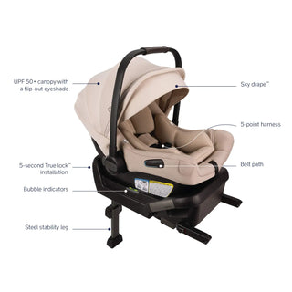 Nuna PIPA Aire Infant Car Seat + Pipa Series Base - 26