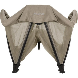Nuna SENA Aire Playard with Zip-Off Bassinet Caviar - 11