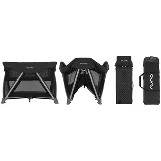 Nuna SENA Aire Playard with Zip-Off Bassinet Caviar - 4