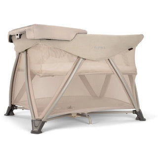 Nuna SENA Aire Playard with Zip-Off Bassinet + Changer Biscotti - 18