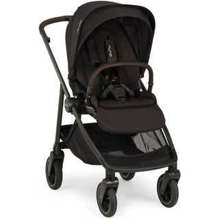 Nuna SWIV Stroller + Pipa URBN Travel System Caviar/Chocolate - 19