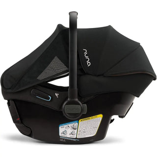 Nuna SWIV Stroller + PIPA Urbn Travel System Caviar/Chocolate - 15