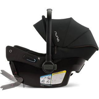 Nuna SWIV Stroller + PIPA Urbn Travel System Caviar/Chocolate - 13