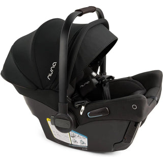 Nuna SWIV Stroller + Pipa URBN Travel System Caviar/Chocolate - 11