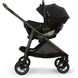 Nuna SWIV Stroller + PIPA Urbn Travel System Caviar/Chocolate - 34
