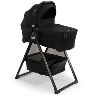 Nuna SWIV & TRIV Bassinet + Stand Caviar - 1