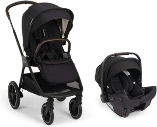 Nuna TRIV LX + PIPA Urbn Travel System Caviar/Cognac - 1