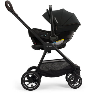 Nuna TRIV Next Stroller + PIPA Urbn Travel System Caviar/Chocolate - 11