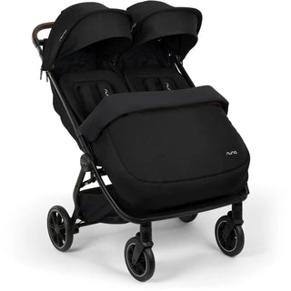 Nuna TRVL Dubl Footmuff Caviar - 1