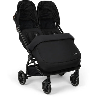 Nuna TRVL Dubl Footmuff Caviar - 2