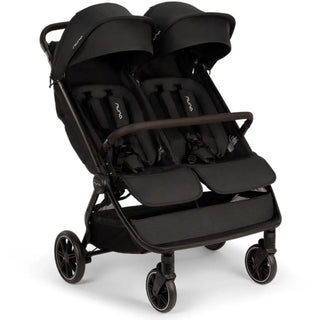Nuna TRVL DUBL Stroller Caviar/Chocolate - 63