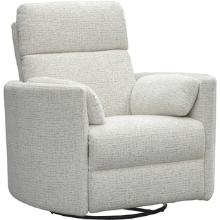 Parker House Radius Plus Swivel Glider Recliner with Power Tilt Headrest Richmond Cream - 2