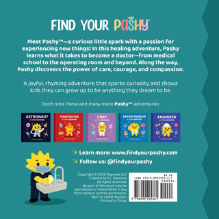 Pashy Doctor: A Pashy Adventure Board Book - 0+ - 3