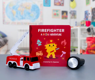 Pashy Firefighter: A Pashy Adventure Board Book - 0+ - 1