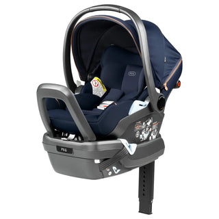 PEG Primo Viaggio Lounge Infant Car Seat + Load Leg Base Blue Shine - 10