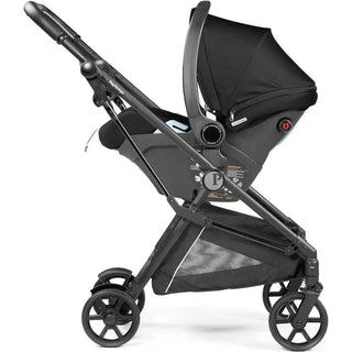 PEG Primo Viaggio Lounge Infant Car Seat on Wheels True Black - 1