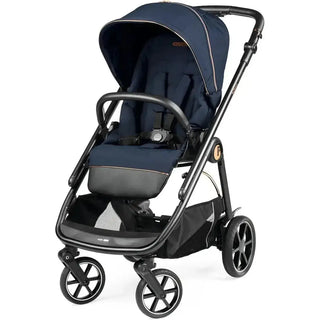 PEG Veloce All-Terrain Stroller with Foot Muff Blue Shine - 4