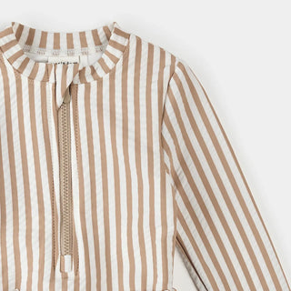 Petit Lem 1pc LS Stripe Swimsuit Knit S2 - 3