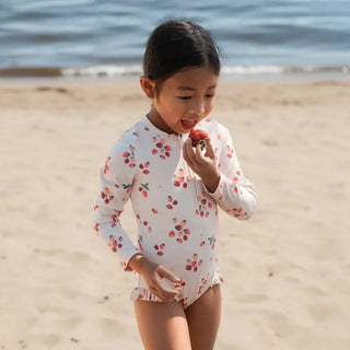 Petit Lem 1pc LS Swimsuit Knit - 3