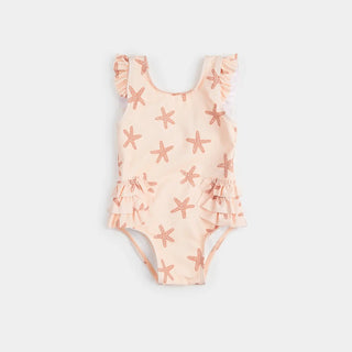 Petit Lem 1pc SwimSuit S2 Rose Starfish / 0-3m - 1