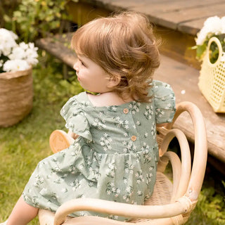 Petit Lem 2pc set Flower Dress + Bloomer S2 - 5