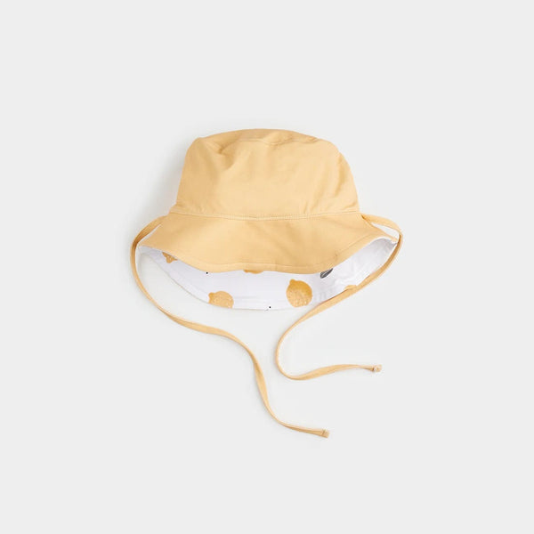 Petit Lem Baby Girl Reversible Sun Hat Knit S1