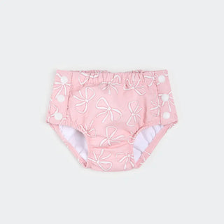 Petit Lem Baby Swim Diaper S2 Pink Bow / 0-6m - 1
