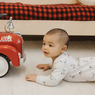 Petit Lem Firefighter Dalmation footie F1 2