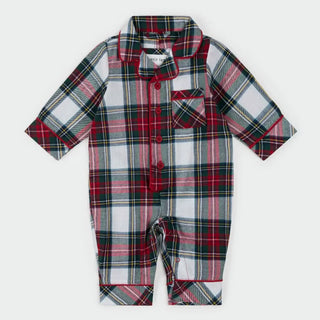 Petit Lem Flannel Woven Sleeper F3 Red / 3M - 1