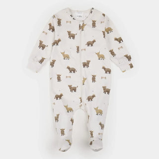 Petit Lem Footed Sleeper F1 Beige / NB - 5