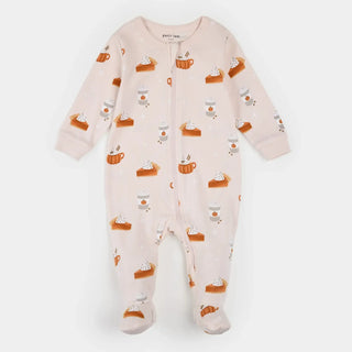 Petit Lem Footed Sleeper F1 Light Pink / NB - 11