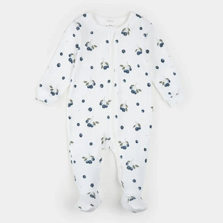 Petit Lem Footed Sleeper F1 Off White Berry / NB - 1