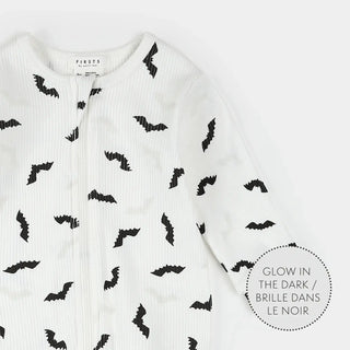 Petit Lem Glow in Dark Halloween Footed Sleeper F1 8