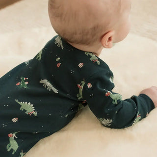 Petit Lem Holiday Footed Sleeper - 5