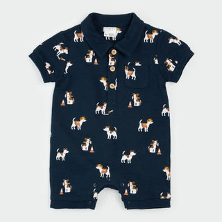 Petit Lem Knit S/S Romper S1 - 1