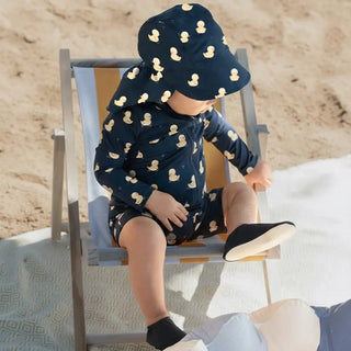 Petit Lem Long Sleeve Swim Romper Knit S1 - 5