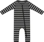 Petit Lem Ribbed Sleeper Knit F2 Black Stripe / 3M - 1