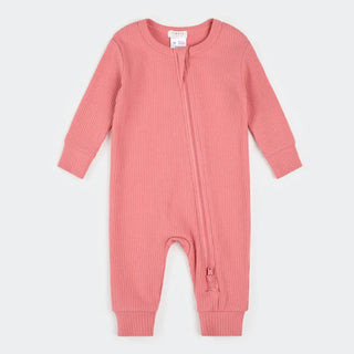 Petit Lem Ribbed Sleeper Knit S1 Pink / 3M - 1