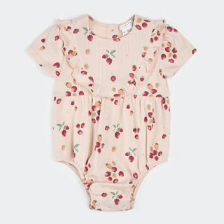 Petit Lem S/S Knit Bodysuit S1 Lt. Pink Berry / 3M - 1