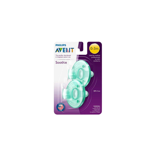 Philips Avent Soothie pacifier 0-3m, 2 pack - Just $5.95! Shop now at The Pump Station & Nurtury