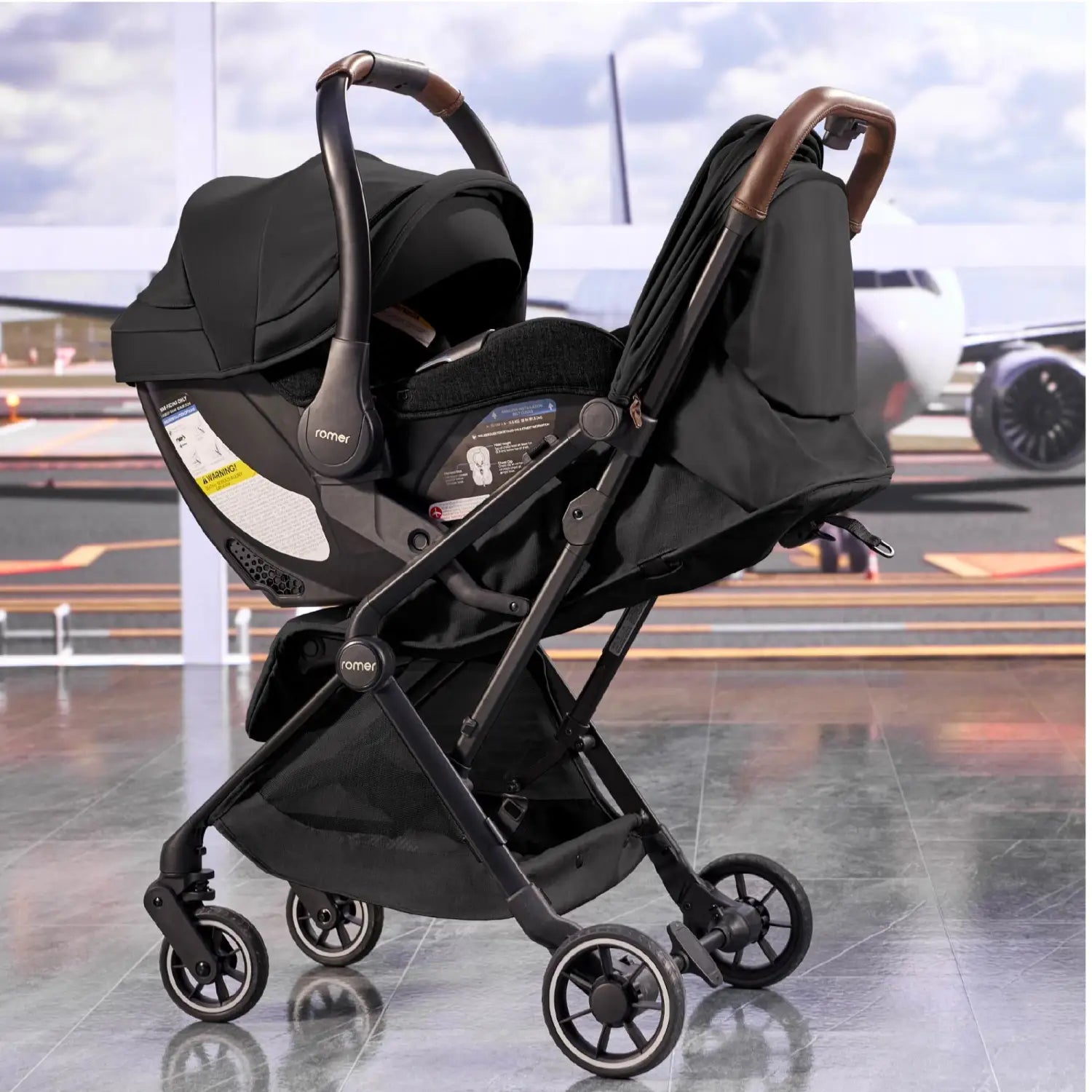 Romer Lani Ultra-Compact Travel Stroller โ Pump Station & Nurtury