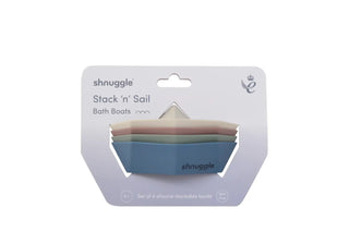 Shnuggle Stack and Sail Bath Boat Toys - 1