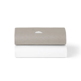 SnüzPod 2-Pack Fitted Sheets Grey Cloud - 12