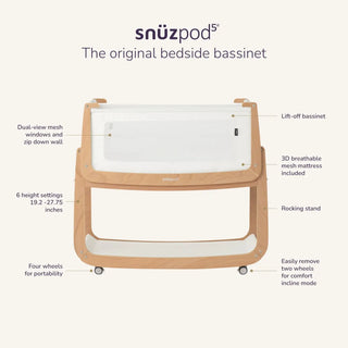 SnüzPod5 Bedside Bassinet - 10