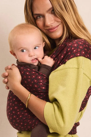 Solly Baby Wrap Midnight Daisy - 21