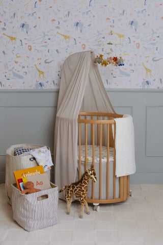 Stokke Sleepi Mini Fitted Sheet by Pehr V3 - 5