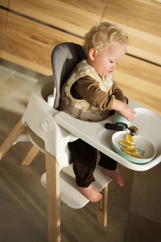 Stokke Steps Baby Set Cushion Dark Grey Melange - 3
