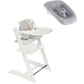 Stokke Tripp Trapp High Chair² with Cushion Newborn Tray and Newborn Set - 10